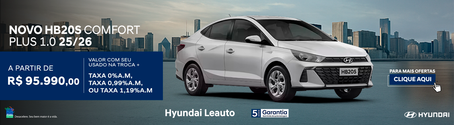 Oferta Agosto - Leauto Hyundai