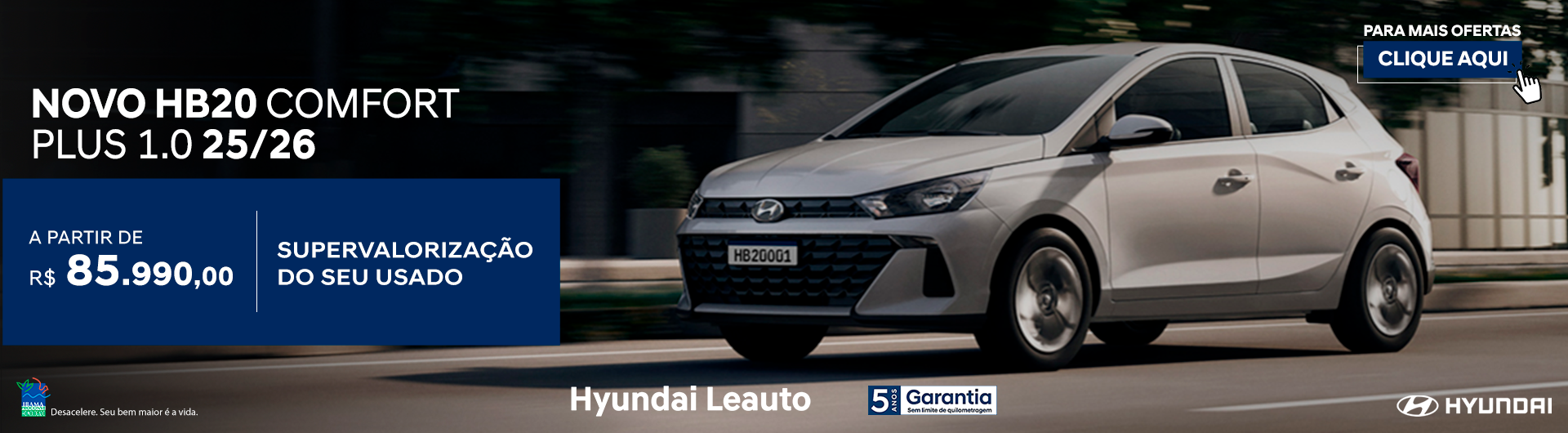 HB20 Comfort - Leauto Hyundai