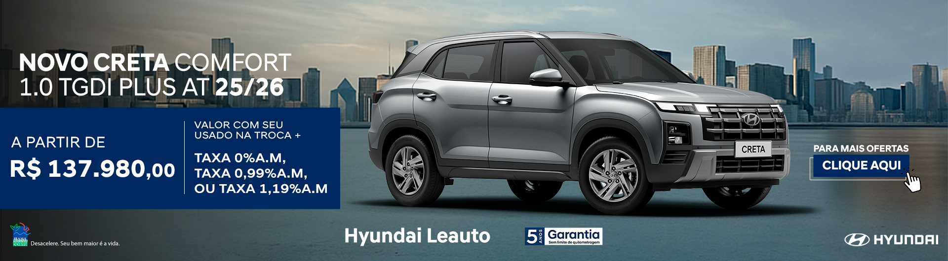 Creta Comfort - Leauto Hyundai